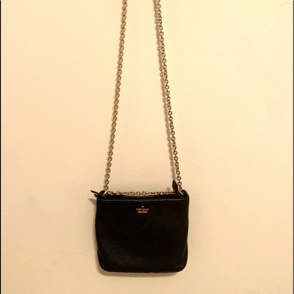 kate spade black cross body or shoulder bag